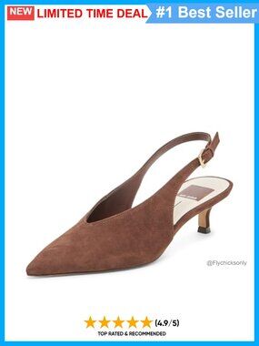 Kitten Heel Pointed Toe Pump with Buckle Strap Suede Party Evening Shoe